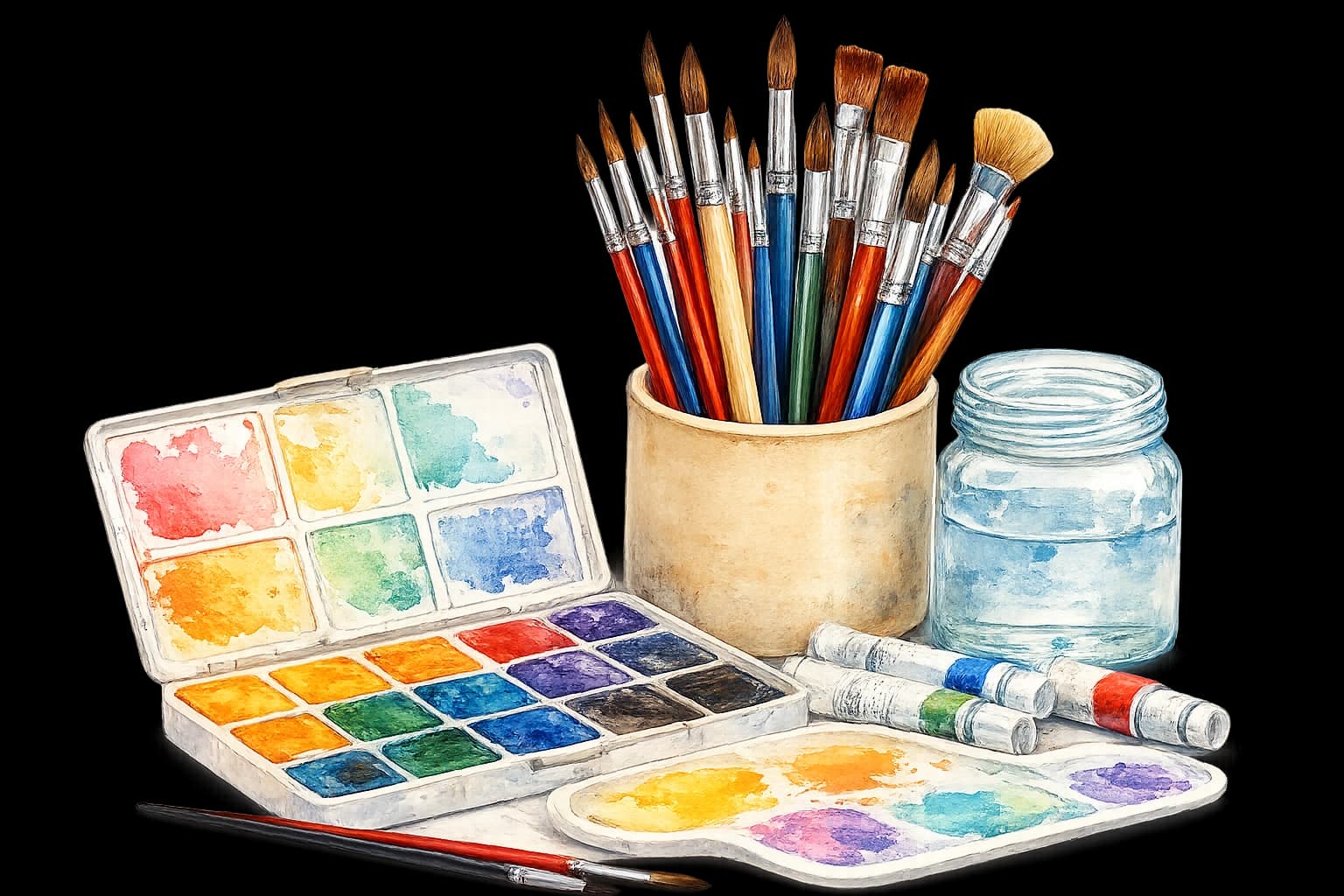 Water Colour Painting