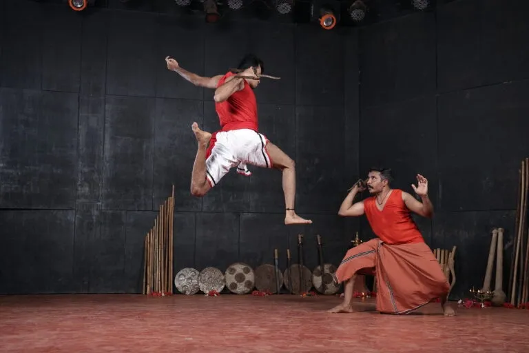 Kalaripayattu practice